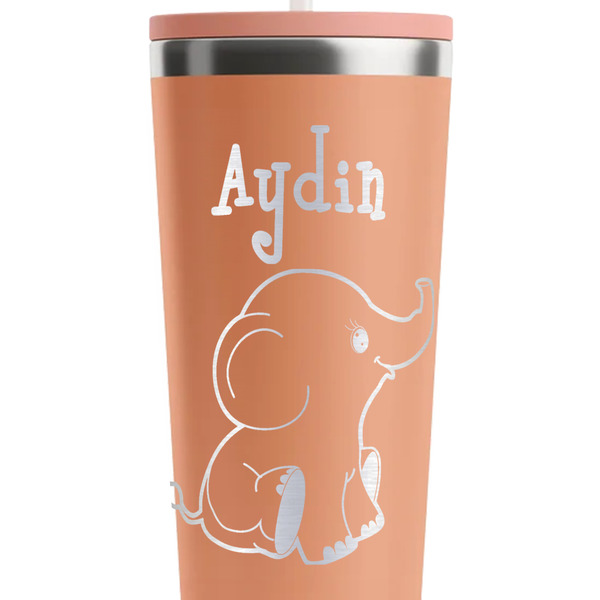 Safari Peach RTIC Everyday Tumbler - 28 oz. - Close Up