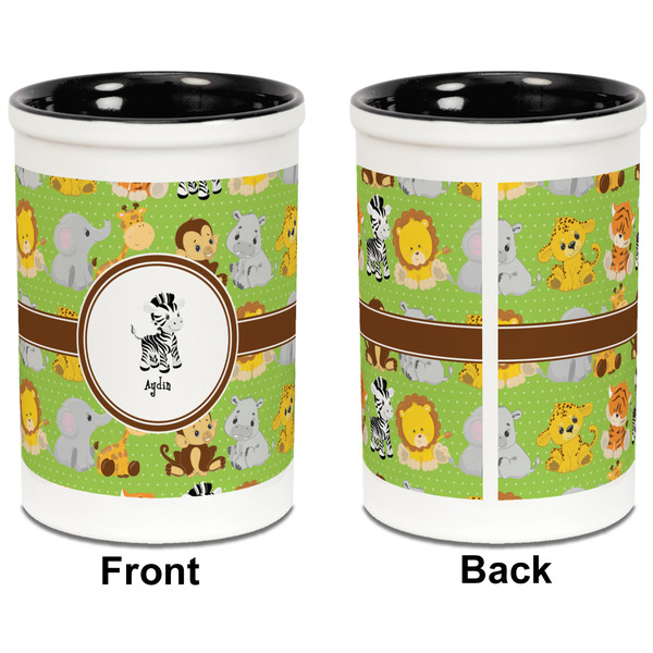 Safari Pencil Holder - Black - approval