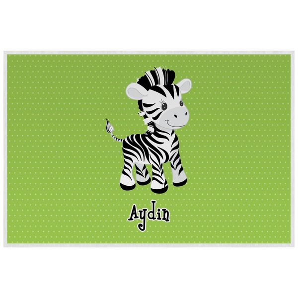 Safari Personalized Placemat (Back)