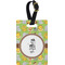 Safari Plastic Luggage Tag - Rectangular w/ Name or Text