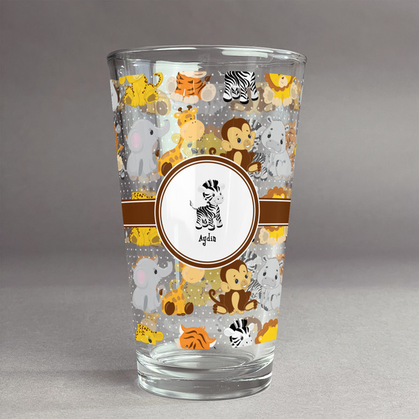 Custom Safari Pint Glass - Full Print (Personalized)