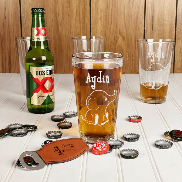 Safari Pint Glasses - In Context