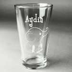 Safari Pint Glass - Engraved (Single) (Personalized)