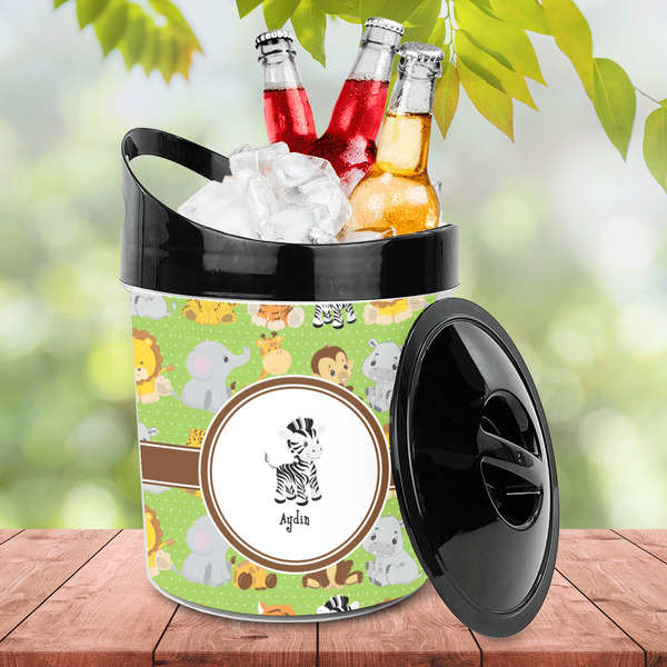 Safari Plastic Ice Bucket - LIFESTYLE