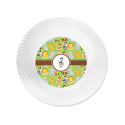 Safari Plastic Party Appetizer & Dessert Plates - 6" (Personalized)