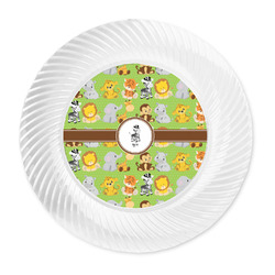 Safari Plastic Party Dinner Plates - 10" (Personalized)