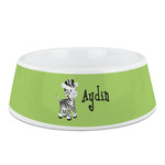 Safari Plastic Dog Bowl (Personalized)