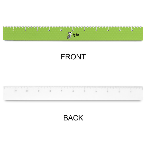 Safari Plastic Ruler - 12" - APPROVAL