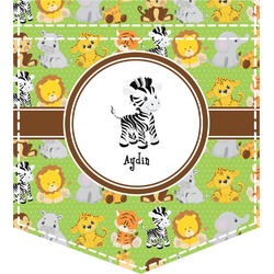 Safari Iron On Faux Pocket (Personalized)