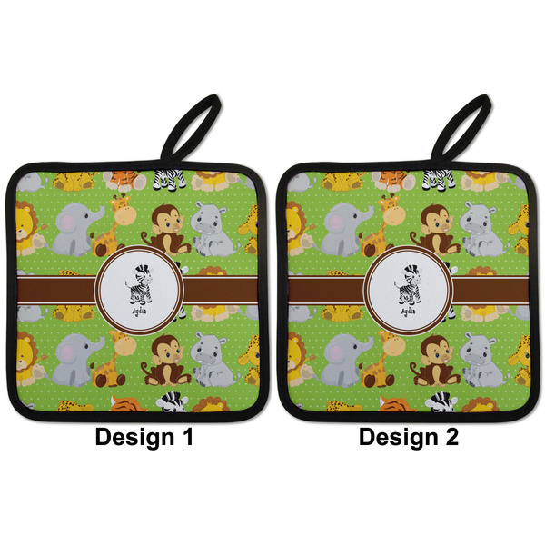 Safari Pot Holders - Set of 2 APPROVAL