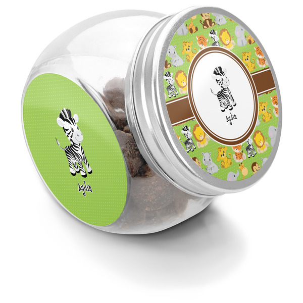 Custom Safari Puppy Treat Jar (Personalized)