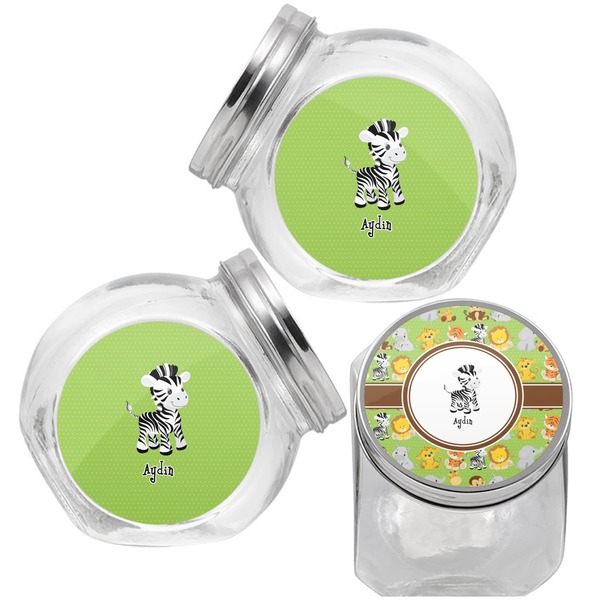 Safari Puppy Treat Jar - Top Left Right
