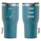 Safari RTIC Tumbler - Dark Teal - Double Sided - Front & Back