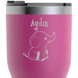 Safari RTIC Tumbler - Magenta - Laser Engraved - Double-Sided (Personalized)