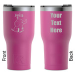 Safari RTIC Tumbler - Magenta - Laser Engraved - Double-Sided (Personalized)