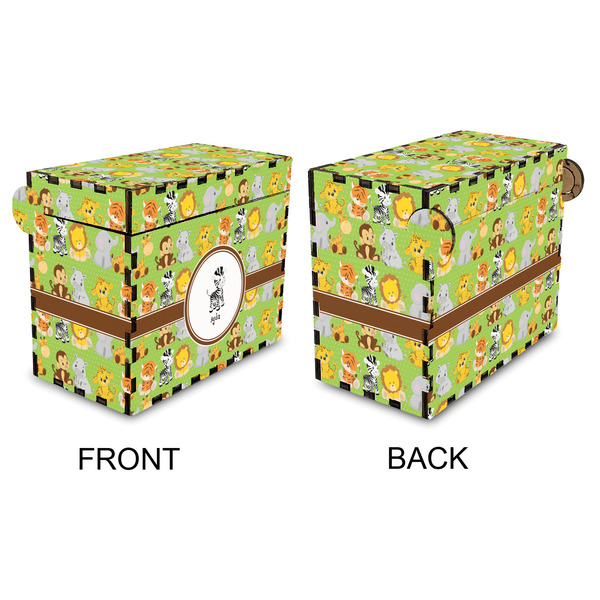 Safari Recipe Box - Full Color - Approval