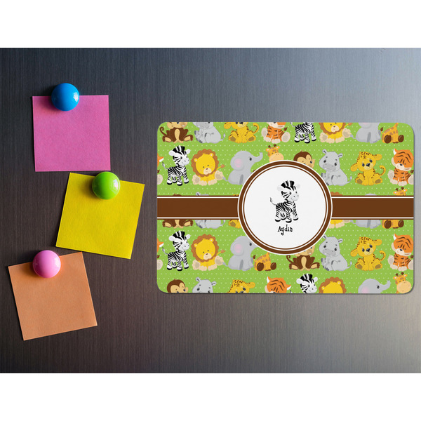 Safari Rectangular Fridge Magnet - LIFESTYLE
