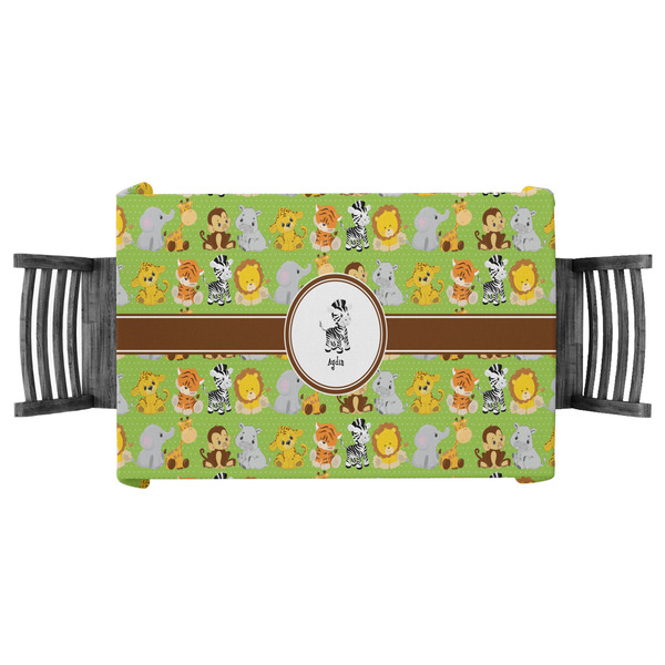 Custom Safari Tablecloth - 58"x58" (Personalized)