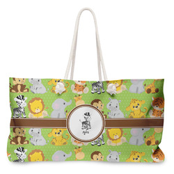 Safari Large Tote Bag with Rope Handles (Personalized)