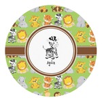 Safari Round Decal - Large (Personalized)