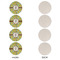 Safari Round Linen Placemats - APPROVAL Set of 4 (single sided)