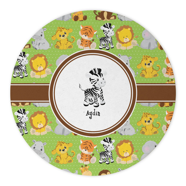 Safari Round Paper Coaster - Approval