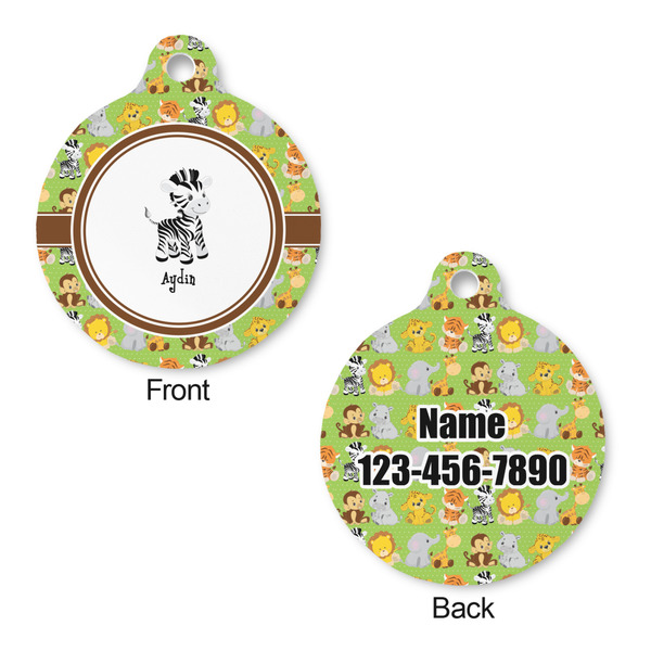 Safari Round Pet ID Tag - Large - Approval