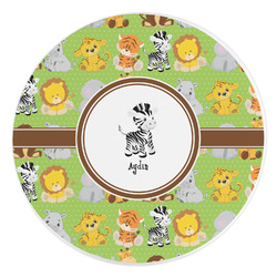 Safari Round Stone Trivet (Personalized)