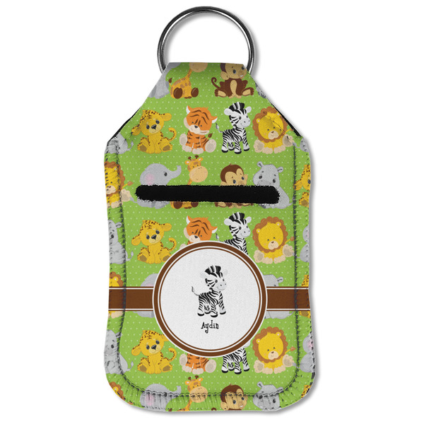 Safari Sanitizer Holder Keychain - Small (Front Flat)