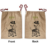 Safari Santa Sack - Front & Back (Personalized)