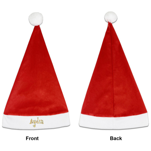 Safari Santa Hats - Front and Back (Single Print) APPROVAL