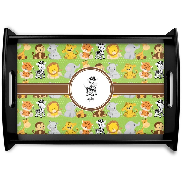 Custom Safari Wooden Tray (Personalized)