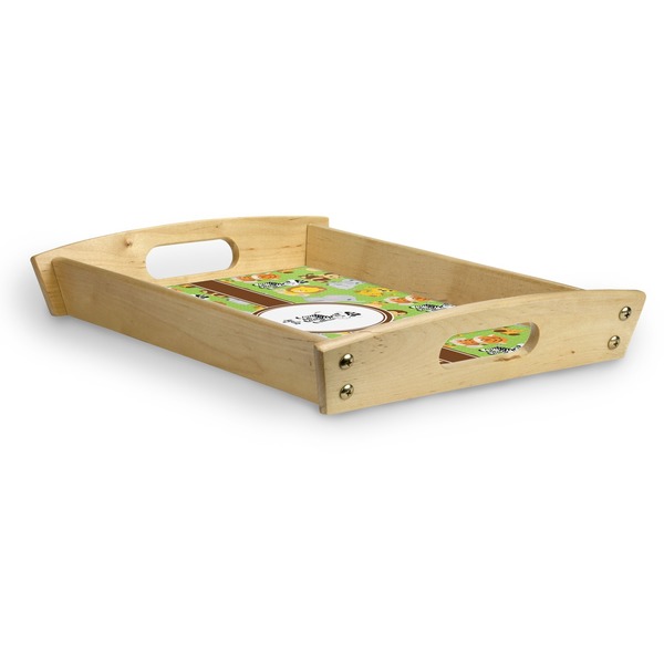 Safari Serving Tray Wood Small - Corner