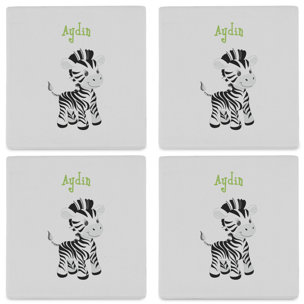 Safari Set of 4 Sandstone Coasters - See All 4 View