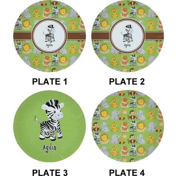 Safari Set of Appetizer / Dessert Plates (Approval)