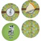 Safari Set of Appetizer / Dessert Plates