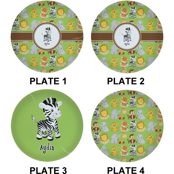 Safari Set of Lunch / Dinner Plates (Approval)