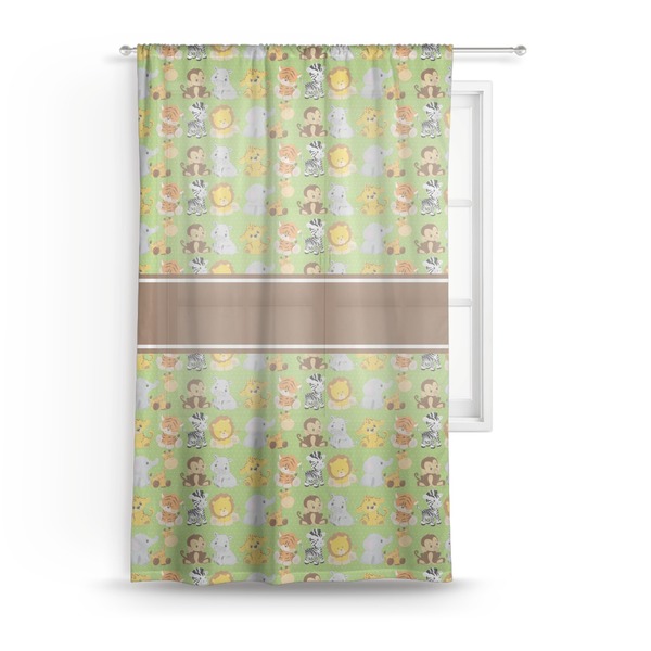 Custom Safari Sheer Curtain