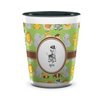Safari Ceramic Shot Glass - 1.5 oz - Two Tone - Set of 4 (Personalized)