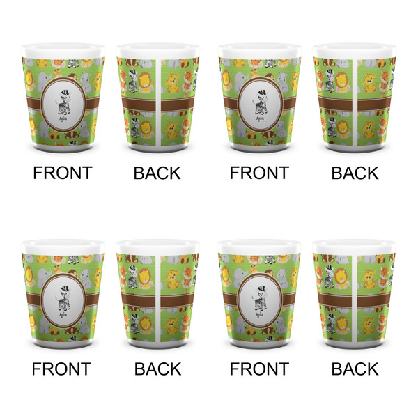 Safari Shot Glass - White - Set of 4 - APPROVAL