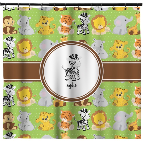 Custom Safari Shower Curtain - Custom Size (Personalized)