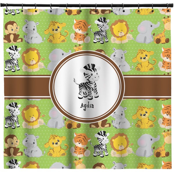 Custom Safari Shower Curtain (Personalized)