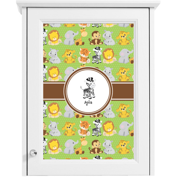 Safari Single White Cabinet Decal