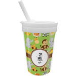 Safari Sippy Cup with Straw (Personalized)