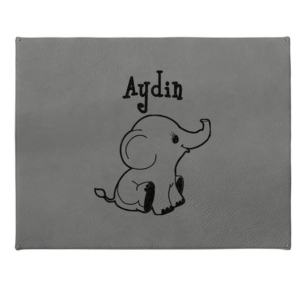 Safari Small Engraved Gift Box with Leather Lid - Approval