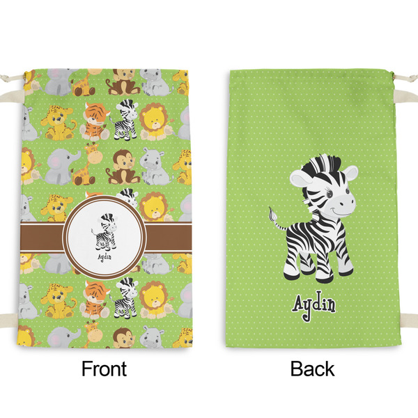 Safari Small Laundry Bag - Front & Back View