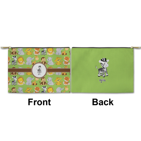 Safari Small Zipper Pouch Approval (Front and Back)