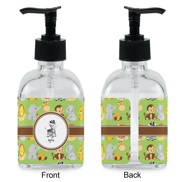 Safari Glass Soap/Lotion Dispenser - Approval