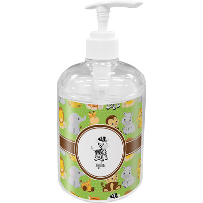 Custom Safari Acrylic Soap & Lotion Bottle (Personalized)