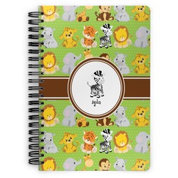 Safari Spiral Notebook (Personalized)